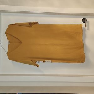 Yellow Aritzia dress, size large